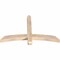 Ekena Millwork Bellingham Smooth Timber Gable Bracket, Douglas Fir, 48"W x 30"H x 3 1/2"D x 3 1/2"F, 15/12 Pitch GBW048X30X0404BEL00SDF - alternate 2